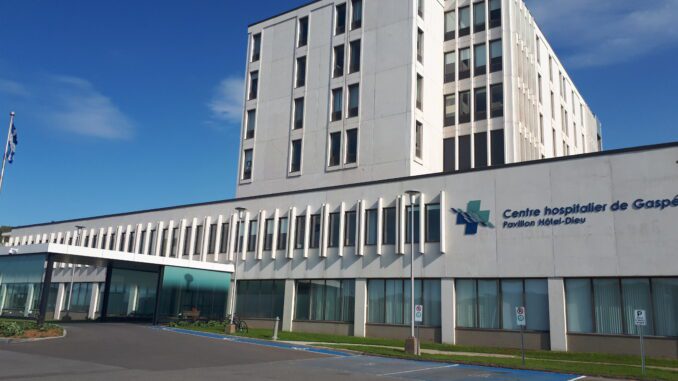 hôpital de Gaspé Canada